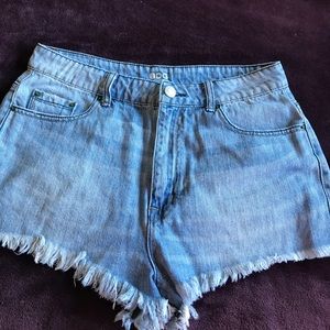 BDG denim shorts